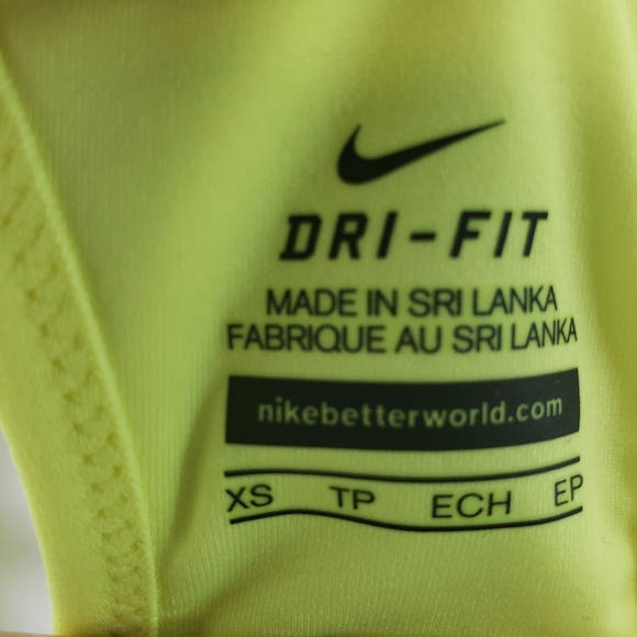 NIKE DRI FIT 2-IN-1 SPORTS BRA TANK WOMEN'S SIZE XS - Picture 5 of 8